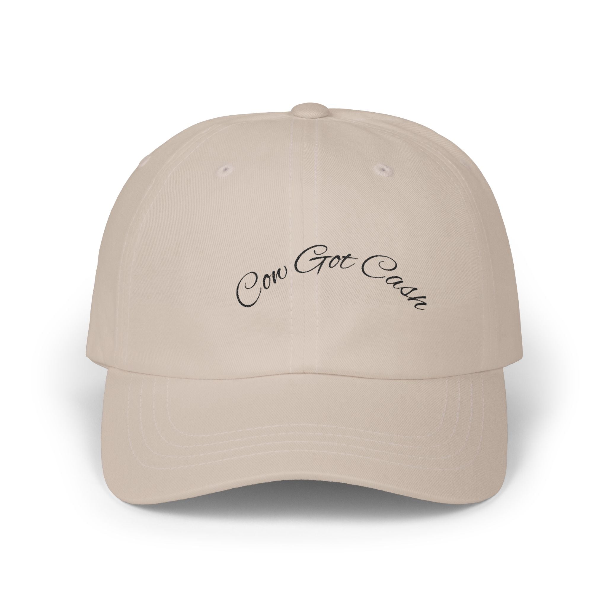 Classic Cow Got Cash Dad Cap