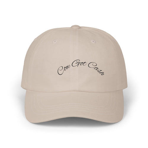 Classic Cow Got Cash Dad Cap