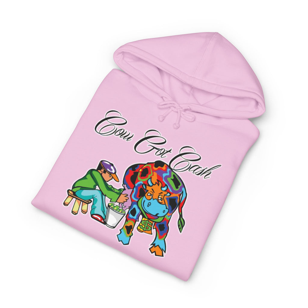Cow Got Cash Hoodie — "More Hustle" Graphic Sweatshirt