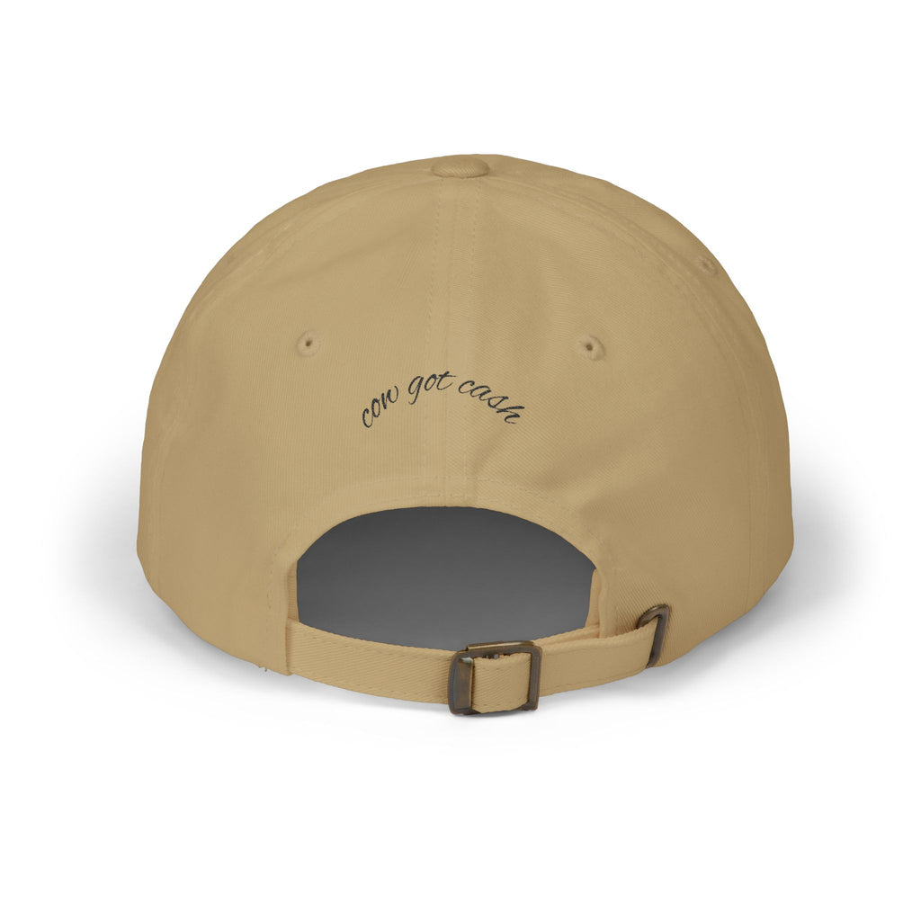 Classic Cow Got Cash Dad Cap