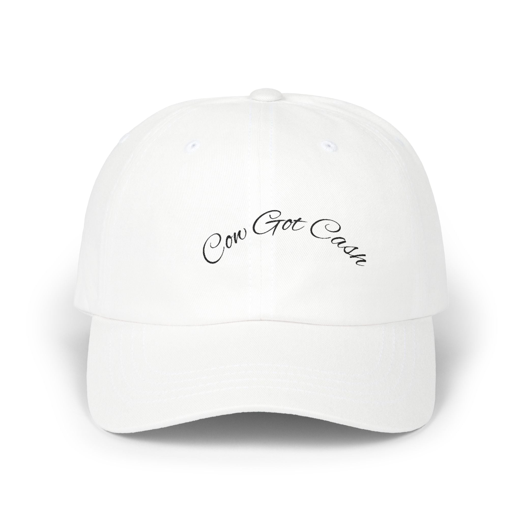 Classic Cow Got Cash Dad Cap