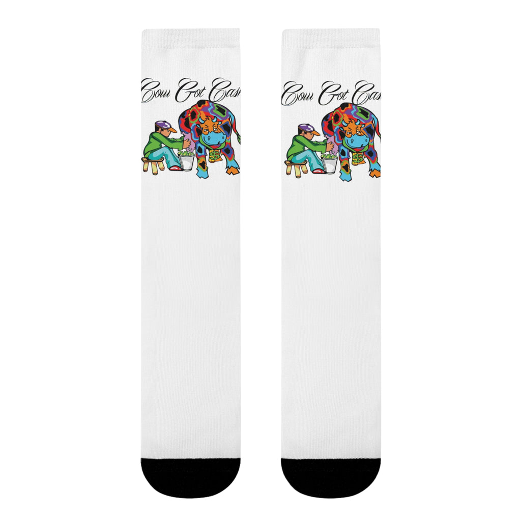 Cow Got Cash Crew Socks