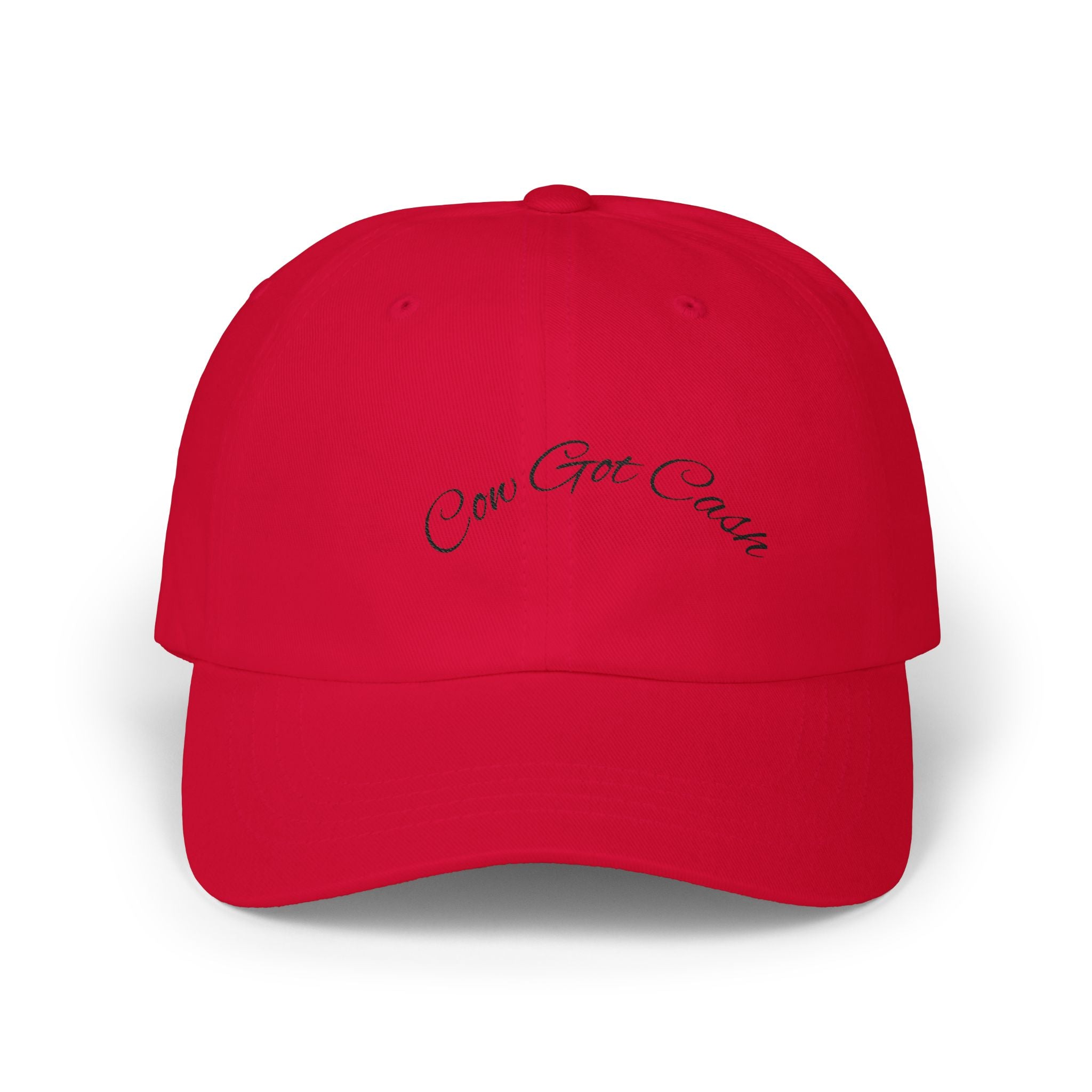 Classic Cow Got Cash Dad Cap