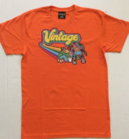 Men's Cow Got Cash Vintage Logo Short-Sleeve T-Shirt