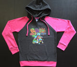 Ladies Raglan Cow Got Cash Hoodie