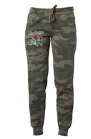 Ladies Cow Got Cash Camo Joggers