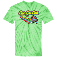 Men's Cow Got Cash Color Logo Cotton Tie Dye T-Shirt - CowBrand Clothing Store