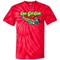 Men's Cow Got Cash Color Logo Cotton Tie Dye T-Shirt - CowBrand Clothing Store