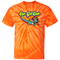 Men's Cow Got Cash Color Logo Cotton Tie Dye T-Shirt - CowBrand Clothing Store