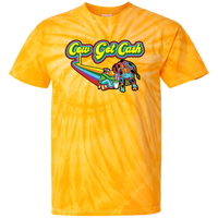 Men's Cow Got Cash Color Logo Cotton Tie Dye T-Shirt - CowBrand Clothing Store