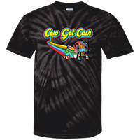 Men's Cow Got Cash Color Logo Cotton Tie Dye T-Shirt - CowBrand Clothing Store