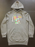 Ladies Cow Got Cash Hooded Pullover Dress