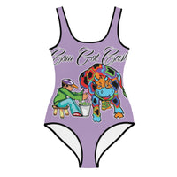 Kids Cow Got Cash Youth Swimsuit