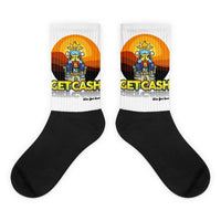 Cow Got Cash Sunset Rising Socks