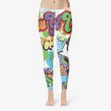 Ladies Cow Got Cash Temp Control Cotton Leggings
