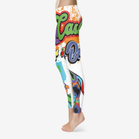 Ladies Cow Got Cash Temp Control Cotton Leggings