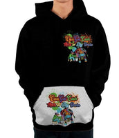 Men's Custom  Kangaroo Pocket Splash Logo Hoodie - CowBrand Clothing Store
