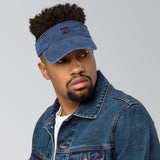 Cow Got Cash Denim Visor
