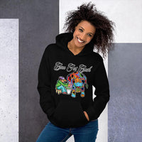 Ladies Cow Got Cash Logo Hoodie