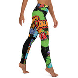 Ladies Cow Got Cash Yoga Leggings