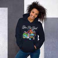 Ladies Cow Got Cash Logo Hoodie