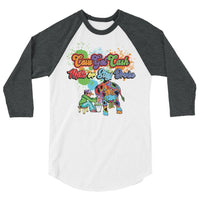 Kids Cow Got Cash Splash Baseball Raglan