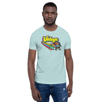 Men's Cow Got Cash Vintage Logo Short-Sleeve T-Shirt