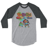Kids Cow Got Cash Splash Baseball Raglan