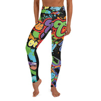 Ladies Cow Got Cash Yoga Leggings