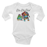 Baby Cow Got Cash Long Sleeve Bodysuit