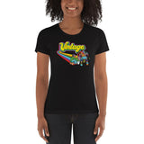 Ladies Cow Got Cash Vintage Logo T-Shirt