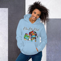 Ladies Cow Got Cash Logo Hoodie