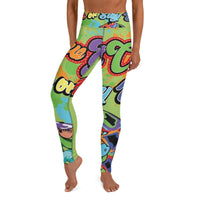 Ladies Cow Got Cash Yoga Leggings