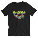 Ladies CGC Color Logo Short Sleeve V-Neck T-Shirt - CowBrand Clothing Store