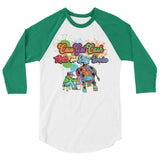 Kids Cow Got Cash Splash Baseball Raglan