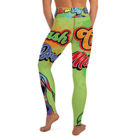 Ladies Cow Got Cash Yoga Leggings