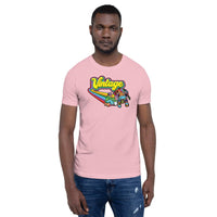 Men's Cow Got Cash Vintage Logo Short-Sleeve T-Shirt