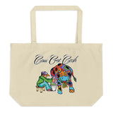 Cow Got Cash Large Organic Tote Bag