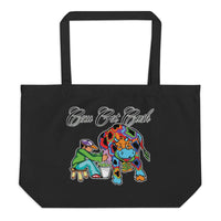 Cow Got Cash Large Organic Tote Bag