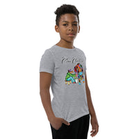 Kids Cow Got Cash Youth Short Sleeve T-Shirt