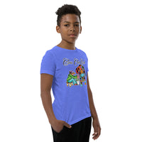 Kids Cow Got Cash Youth Short Sleeve T-Shirt